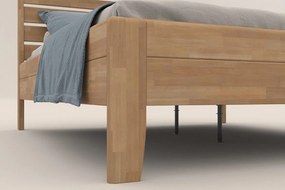 Amara Beds Celomasívna posteľ z buku Lugo, 180x200 cm, prevedenie BK1 prírodná