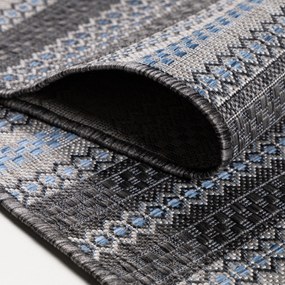 Ayyildiz, Kusový koberec Sunny 4411 Black, 120x170, čierna, chodba / predsieň