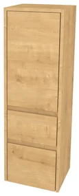Mereo, Mereo Opto kúpeľňová skrinka vysoká 125 cm, ľavé otváranie, Multidecor, Dub Arlington, MER-CN995LDARL
