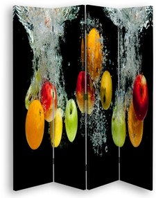 Gario Paraván Jablká vo vode Rozmery: 145 x 170 cm, Prevedenie: Klasický paraván