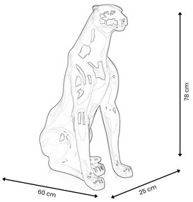 Dizajn stojace svietidlo BLACK PANTHER
