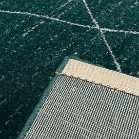 Koberec Sevilla forest green/aspen silver 160x230cm