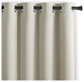 Krémovobiely zatemňovací záves 140x245 cm Eyelets – Restilo