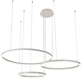 LED Stmievateľný luster na lanku LED/125W/230V 3000-6500K + diaľkové ovládanie