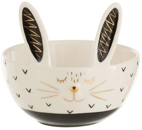 Keramická miska s uškami zajačik Rabbito - Ø12*11 cm
