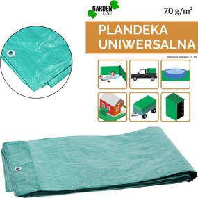 PLACHTA 18 X 10 M (+/- 5 %) 70 G/M² 3 % UV ZELENÁ *7033