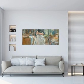Obraz - Berthe Morisoti, In the Dining Room, reprodukcia (120x50 cm)