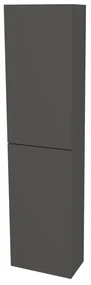 Mereo, Mereo Aira, kúpeľňová skrinka 170 cm vysoká, ľavé otváranie, Multidecor, Šedá diamant, MER-CN794LNSEDD