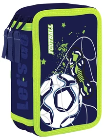 Peračník 3zip prázdny Football PP24
