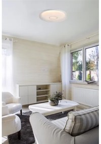 Searchlight 97010-39WH - LED stropné svietidlo AURA, LED/24W/230V, 3000K, priemer 38,5 cm