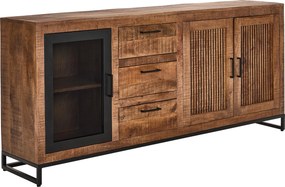 XXXLutz ŠIROKÁ KOMODA, mangové drevo, prírodná farba, 175/80/40 cm Landscape - Komody - 000377014901
