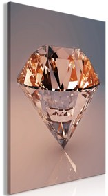 Artgeist Obraz - Costly Diamond (1 Part) Vertical Veľkosť: 60x90, Verzia: Na talianskom plátne