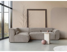 Béžová rohová pohovka (ľavý roh) Flex Felix – Miuform