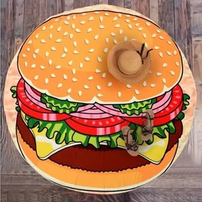 Osuška na pláž HAMBURGER