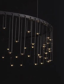 Luxusný luster Stellar 80 čierna