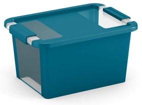 KIS Úložný Bi box S, 11 litrov priehľadná / modrá farba