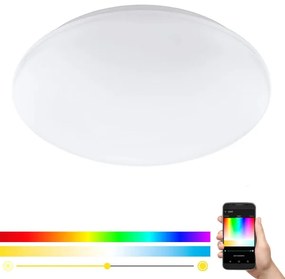 Eglo 32589 - LED RGB Stmievateľné nástenné stropné svietidlo GIRON-C LED/17W/230V