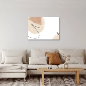 Obraz - Biela abstrakcia (70x50 cm)