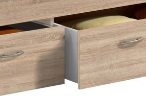 Posteľ so zásuvkami Boro 2, 90x200 cm