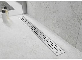 Mexen Flat 360 ° M01 rotačný lineárny odtok 60 cm, chróm - 1020060-40