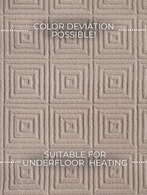 ELLE Decoration, Kusový koberec Perles 106183 Cream Beige z kolekcie Elle, 160x235, béžová, obývacia izba