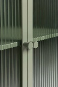 Zelená vitrína 60x105 cm Herbe - White Label