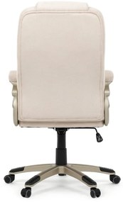 Kancelárske kreslo DEXTER — látka, béžová
