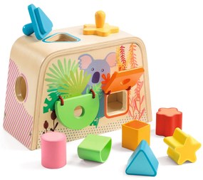 Drevené triediace tvary - 3 spôsoby vkladania