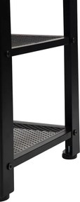 Čierny oceľový stojan na topánky 80x45x30 cm Arne – Bonami Essentials