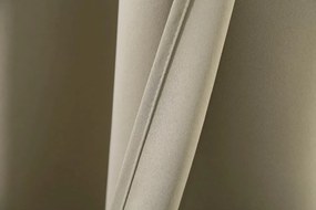 Záves OXFORD 140x250 cm, svetlo béžový Zavesenie: Riasiaca páska