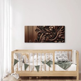 Obraz - Vzor z dreva (120x50 cm)