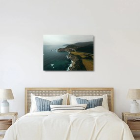Sklenený obraz - Útes v oceáne (70x50 cm)
