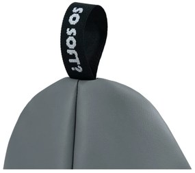Čierny sedací vak z imitácie kože Lull XL – So Soft?