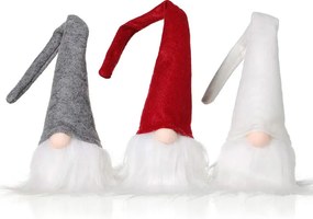 Vianočný škriatok LED YX039 - červený