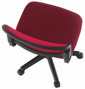 Tempo Kondela Otočná stolička, tmavočervená/čierna, RAMIZA