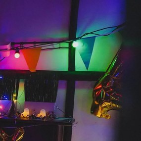 DECOLED LED žiarovka, zelená, pätica E27