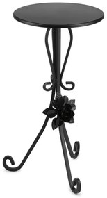 Stojan na kvety 55x33 cm čierna