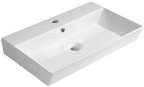 Aqualine Aqualine, ORION keramické umývadlo 59x38,6cm, bielá, 27060