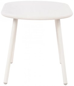 Konferenčný stolík Velva - v45 x 80 x 45 cm - Biela