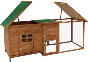 Kurník Avenberg IRIS 215 x 65 x 80 cm hnedý