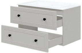 Skrinka pod umývadlo Bondi 80 cm, krémová
