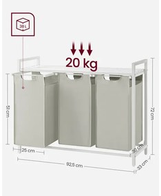 Kôš na bielizeň BLH301W01