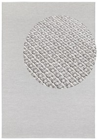 ELLE Decoration, Kusový koberec Secret 103556 Light Grey, Cream z kolekcie Elle – na von aj na doma, 200x290, šedá, chodba / predsieň