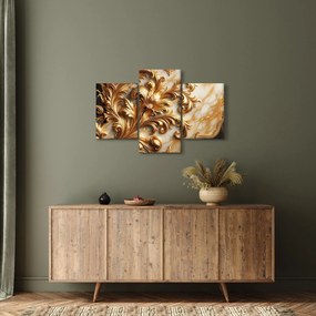 Obraz - Mramor so zlatom (90x60 cm)