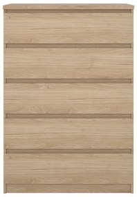 Komoda v dekore duba v prírodnej farbe 77x111x50 cm Naia – Tvilum