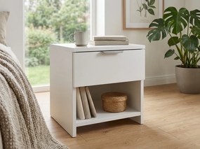 Nočné stolíky HAVANA (2 ks), biela