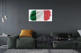 Sklenený obraz flag taliansko 125x50 cm