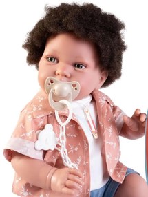 Antonio Juan 33361 PIPO HAIR - realistická bábika bábätko s mäkkým látkovým telom - 42 cm