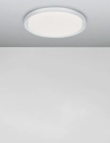 LED stropné svietidlo Troy 56 biele