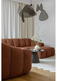 Terakotová rohová pohovka (ľavý roh/do tvaru "U") Shell – Miuform